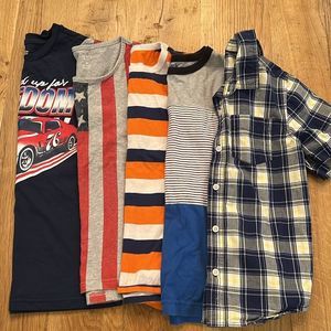 BUNDLE Boys Size 10/12 Tank Tops and Button Up Great Condition No Stains